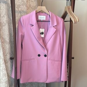 LUCY PARIS pink blazer